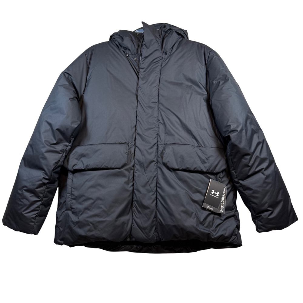 NEW Under Armour Mens Large Infrared Limitless Down SS Jacket 700 FP UA Storm